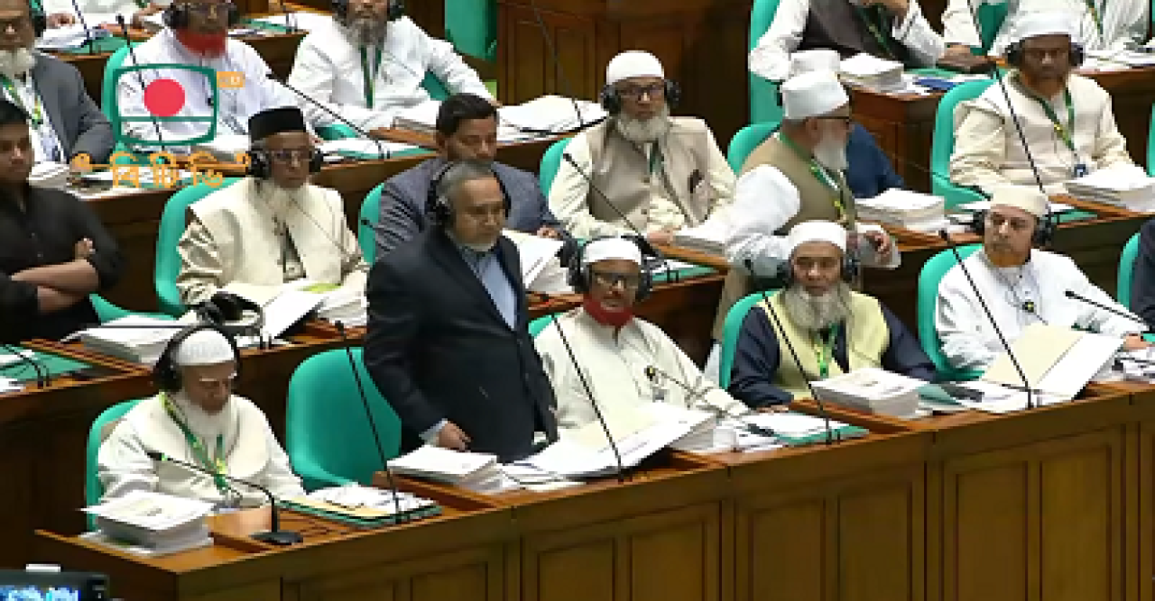 সভাপতি হিসেবে মোশাররফ হোসেনের নাম প্রস্তাবকে বিরোধী দলের সমর্থন