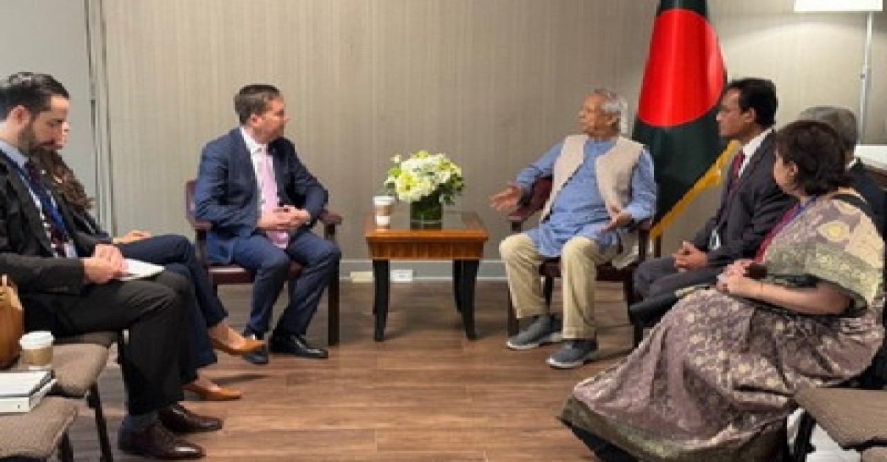 নির্বাচনের জন্য বাংলাদেশ পুরোপুরি প্রস্তুত, যুক্তরাষ্ট্রকে জানালেন প্রধান উপদেষ্টা