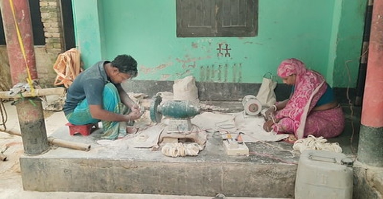 শতবর্ষের ঐতিহ্য জামনগরের শাঁখা
