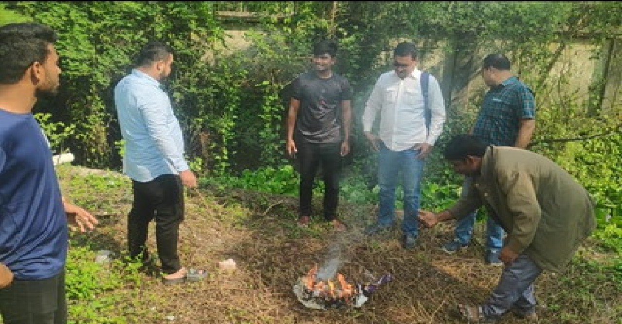 বাগাতিপাড়ায় মাদকদ্রব্য অধিদপ্তরের অভিযান- ২ জনের জেল জরিমানা, মাদক ধ্বংস