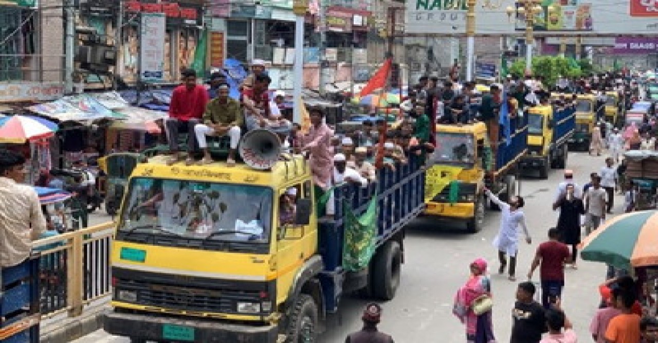 রাজশাহীতে উৎসবমুখর পরিবেশে ঈদে মিলাদুন্নবী পালিত