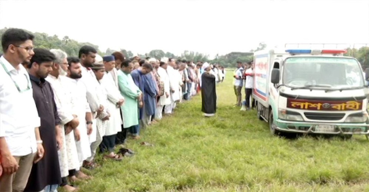 শিক্ষিকা জান্নাতুল ফেরদৌসীর জানাজা সম্পন্ন
