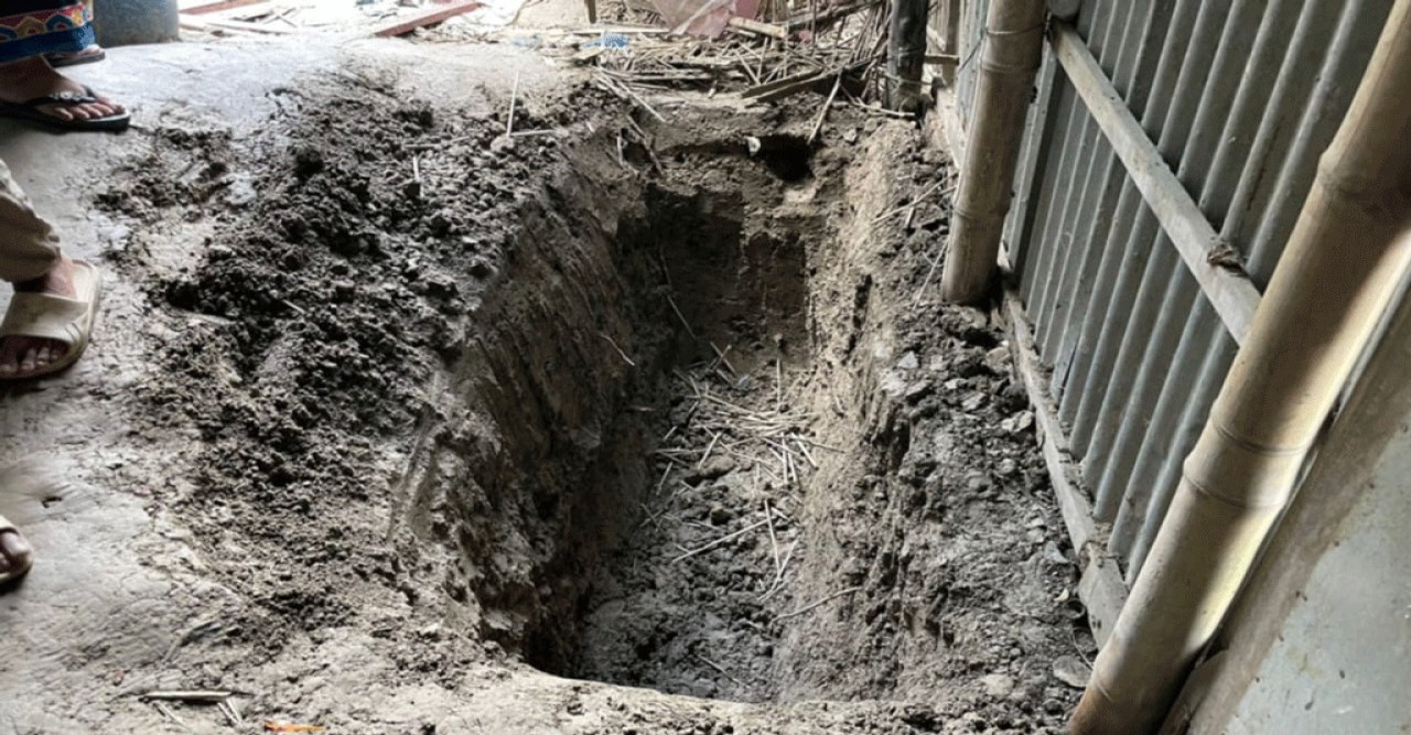 ফরিদপুরে শ্বশুরবাড়িতে যুবককে গলা কেটে হত্যার চেষ্টা, পাশের ঘরে খোঁড়া হয় কবর