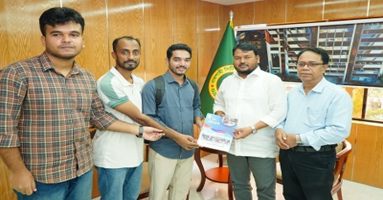 রাসিক প্রশাসকের সঙ্গে রাবি প্রেসক্লাবের নেতৃবৃন্দের  সৌজন্য সাক্ষাৎ