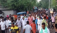 বাঘায় বিএনপির প্রতিষ্ঠা বার্ষিকীর র‌্যালিতে নেতা-কর্মীদের ঢল
