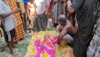 মান্দায় পানিতে পড়ে  শিশুর মর্মান্তিক মৃত্যু