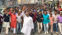 পবা-মোহনপুরে মিলনকে বিএনপির মনোনয়ন দেওয়ায় রাজশাহী নগরীতে আনন্দ মিছিল