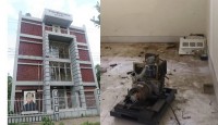তানোরে গভীর রাতে মুক্তিযোদ্ধা কমপ্লেক্সে চুরি