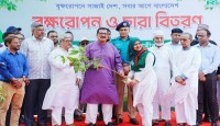 রেডা’র সহযোগিতায় আরএমপি, আরডিএ এবং সাংবাদিকদের সমন্বয়ে বৃক্ষের চারা বিতরণ