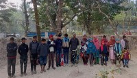 চাঁপাইনবাবগঞ্জ সীমান্তে নারী ও শিশুসহ ১৭ জনকে পুশ ইন