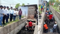 রাসিক প্রশাসকের নির্দেশে দীর্ঘ ২০ বছর পর ড্রেন পরিষ্কার কার্যক্রম শুরু