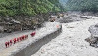 তিব্বতে আবার বানের আশঙ্কা, স্থগিত উদ্ধারকাজ